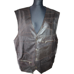 KAMIZELKA MOTOR SKÓRA rozm. XL